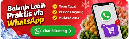Belanja Lebih Praktis via WhatsApp - Chat Sekarang